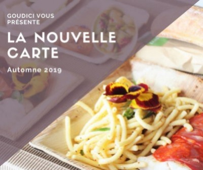 Notre nouvelle carte d'automne est arrivée