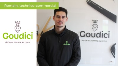 Bienvenue à Romain, notre nouveau technico-commercial chez Goudici !