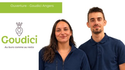 Goudici ouvre à Angers : Valériane et Antoine mettent le traiteur d’entreprise a